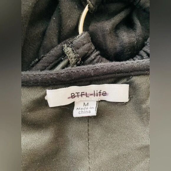 Anthropologie BTFL-Life Cutout Maxi Dress Black Size Medium $109 - Picture 6 of 12